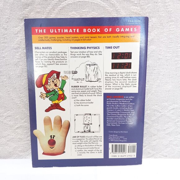 Games Magazine Presents The Giant Book Of Games Paperback Book - Picture 4 of 5